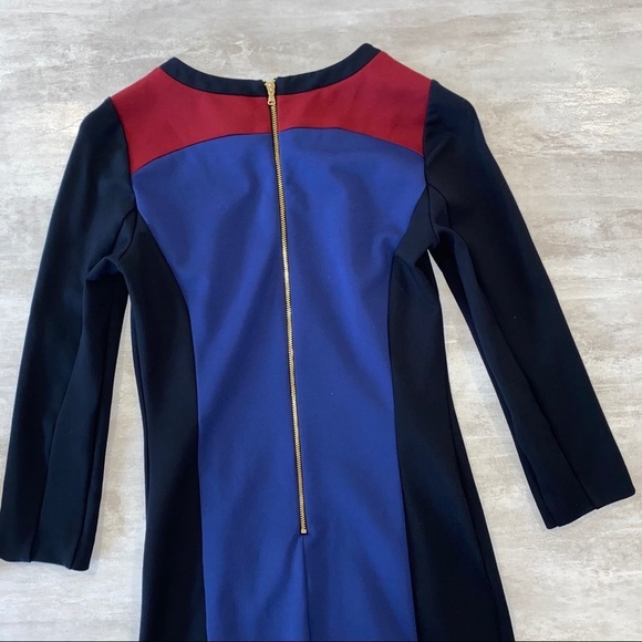 SOLD - ORIGINAL PENGUIN Colour Block Dress - Picture 12 of 13